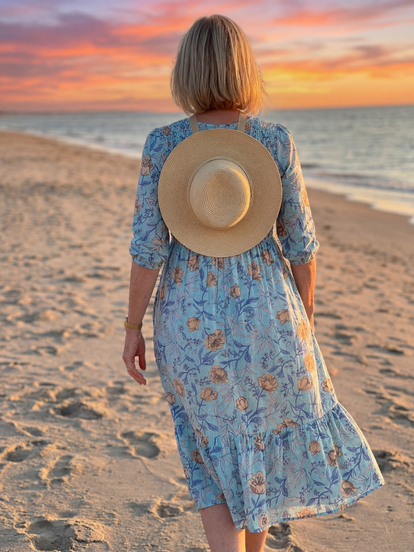 Jacqueline – Floral Midi Dress