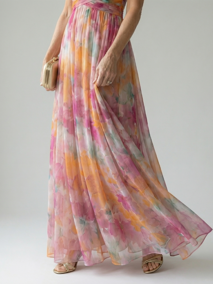 Dorothy – Soft Wrap Maxi Dress