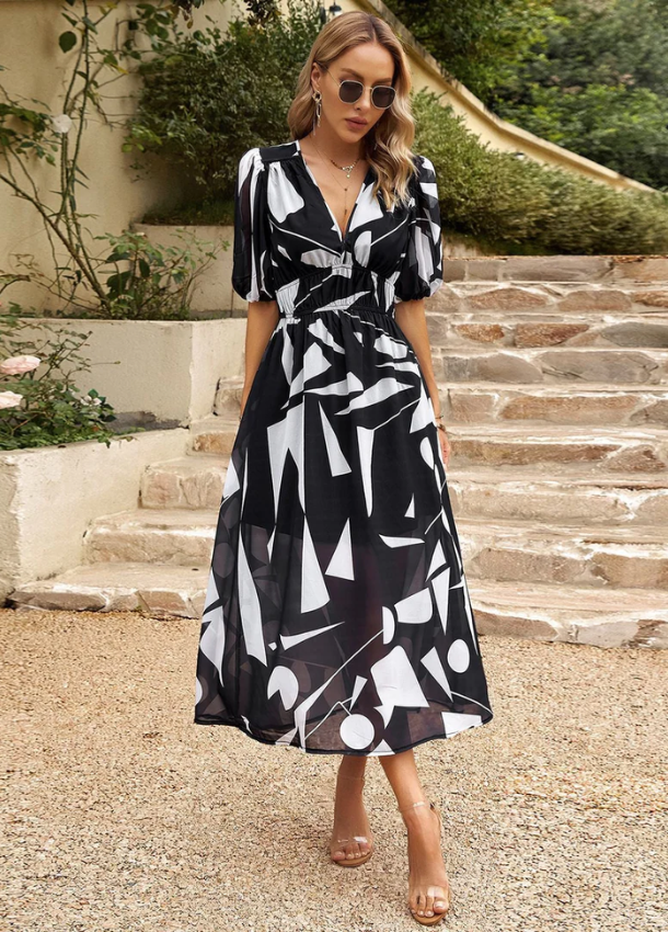 Jean – Floral Smocked Dress