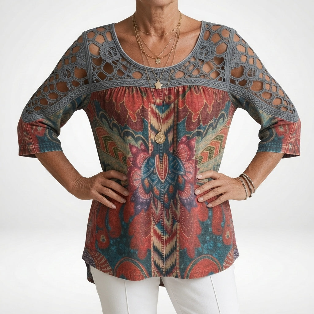 Brittany – Ethnic Bohemian Blouse