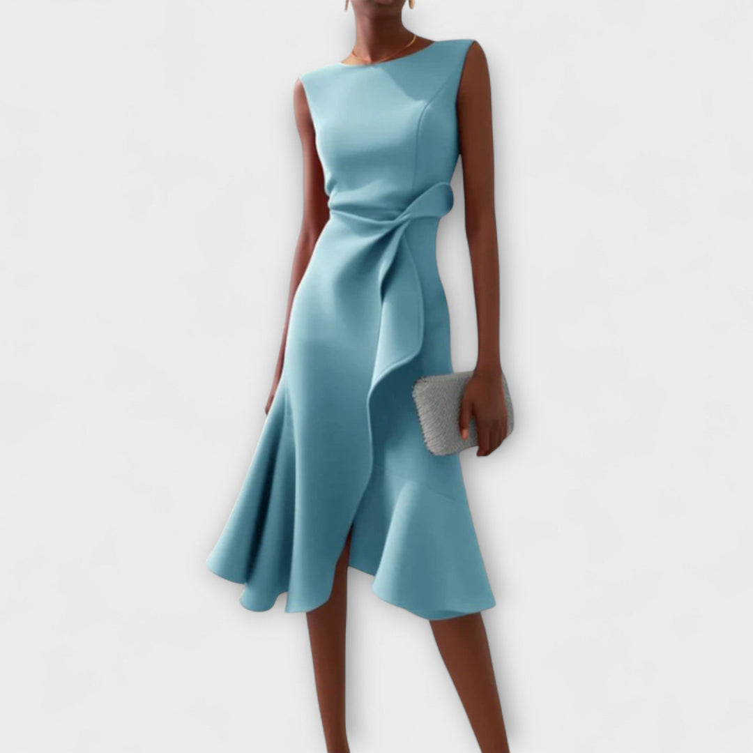 Amanda – Sophisticated Midi Dress