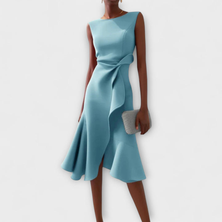 Amanda – Sophisticated Midi Dress