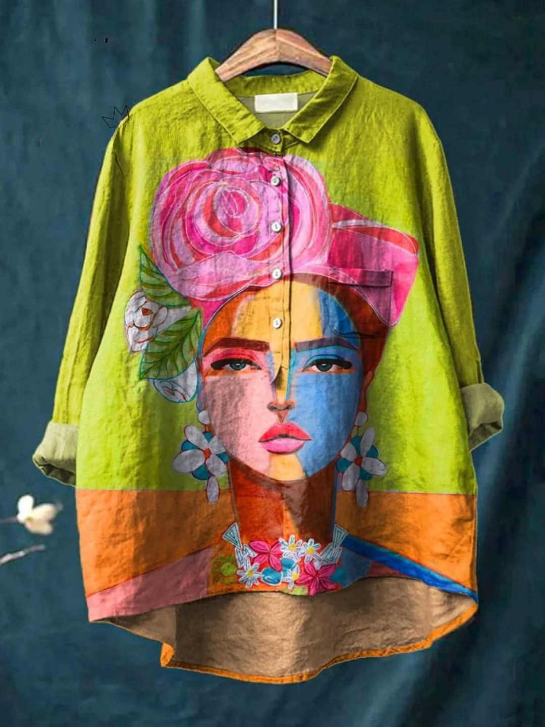 Lauren™ | Freda Portrait Oil Painting Shirt