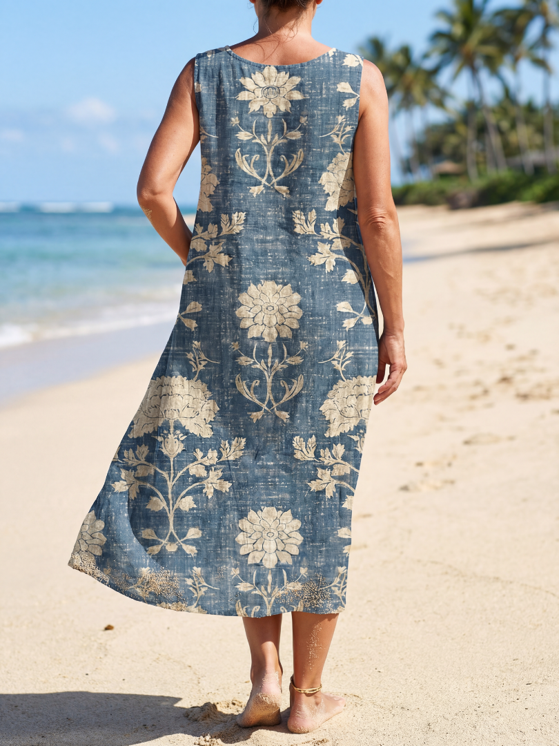 Sandra – Floral Midi Dress
