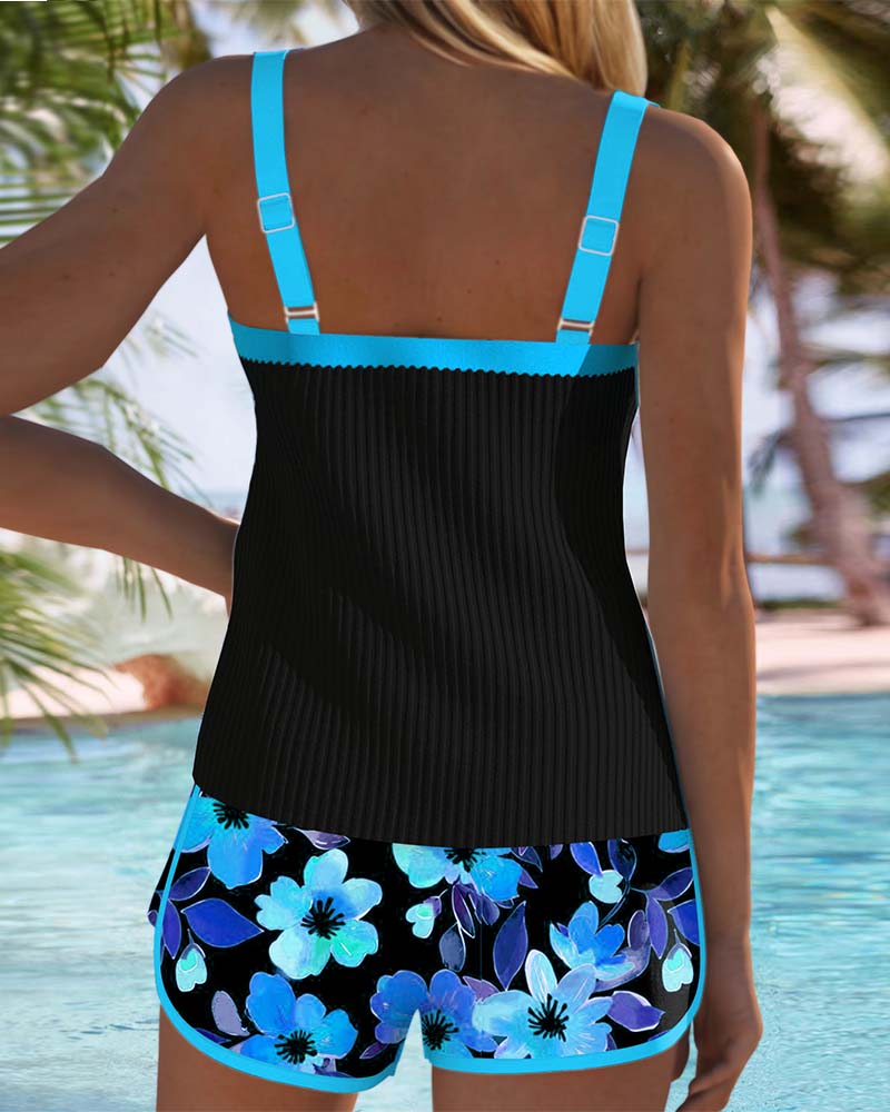 Katherine – Elegant Two-Piece Tankini Set