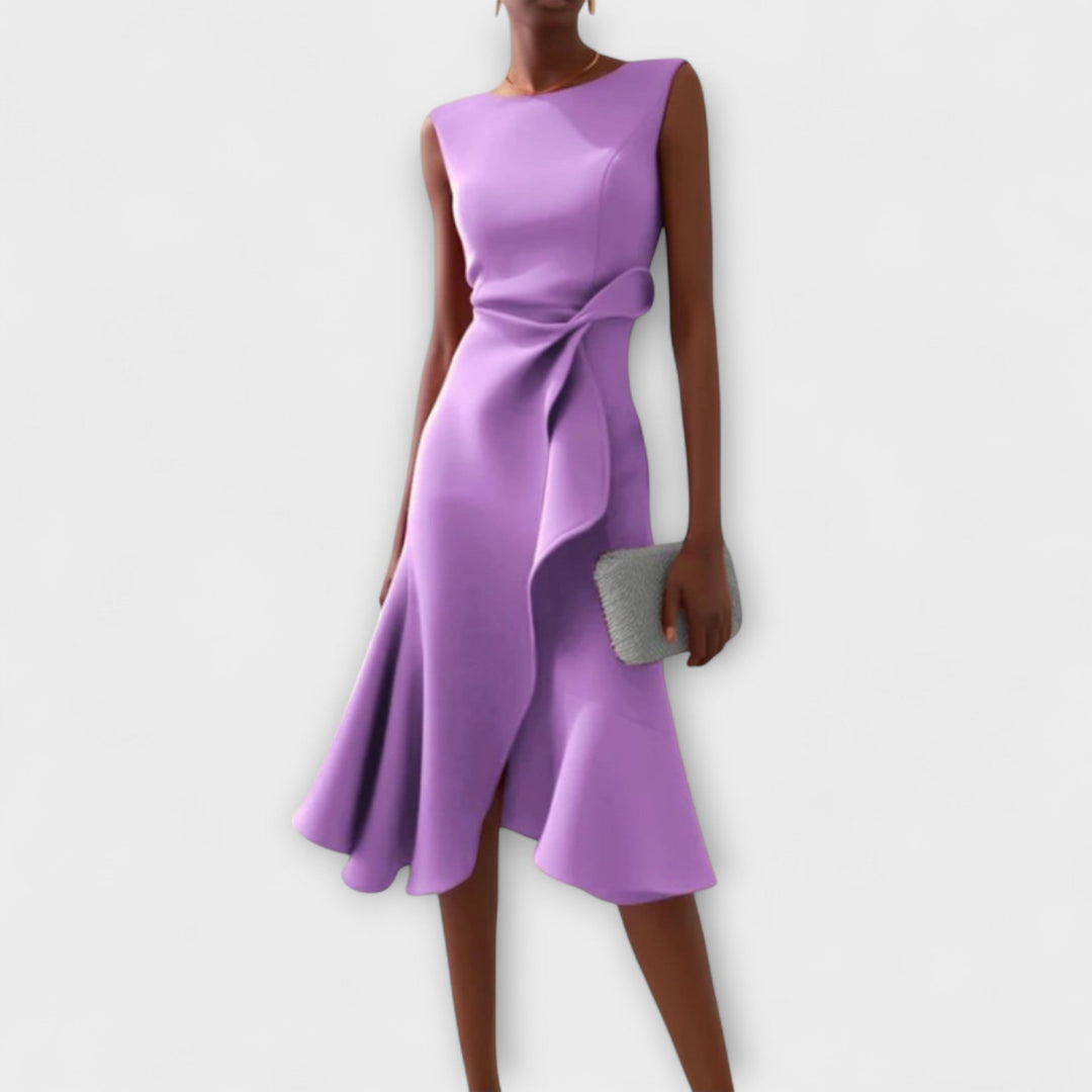 Amanda – Sophisticated Midi Dress