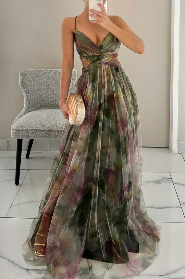 Christine – Floral Maxi Dress