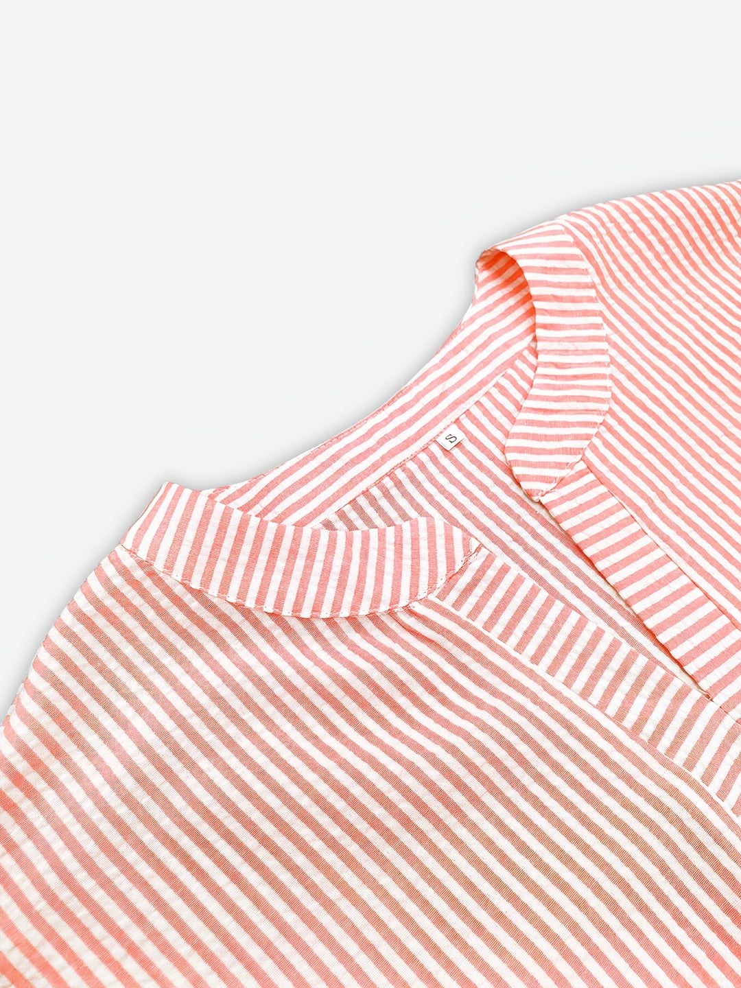 Emma – Summer Striped V-Neck Dress