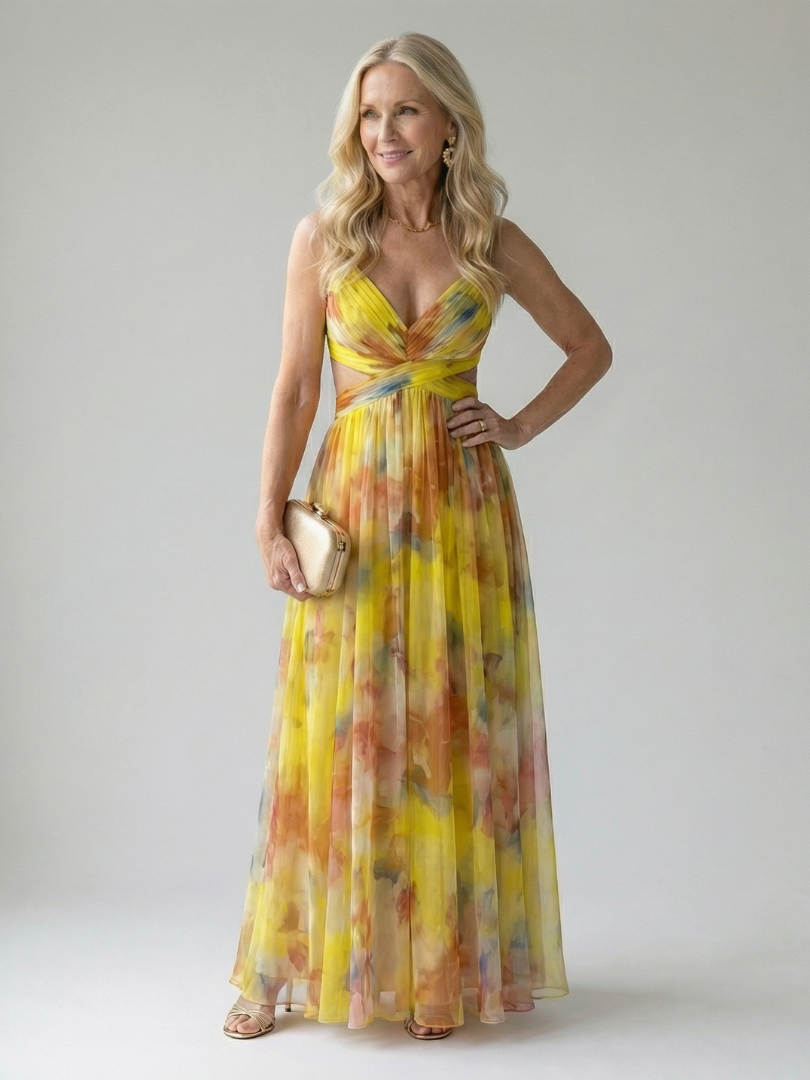 Dorothy – Soft Wrap Maxi Dress
