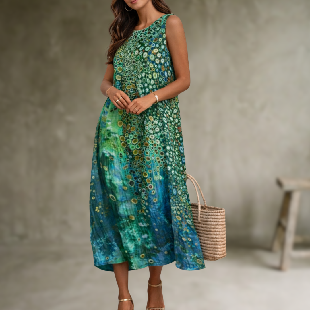 Douglas – Natia Cotton Midi Dress