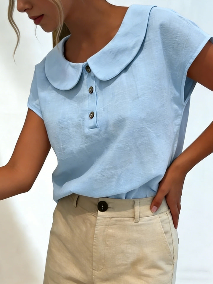 Christine – Lightweight Linen Summer Shirt