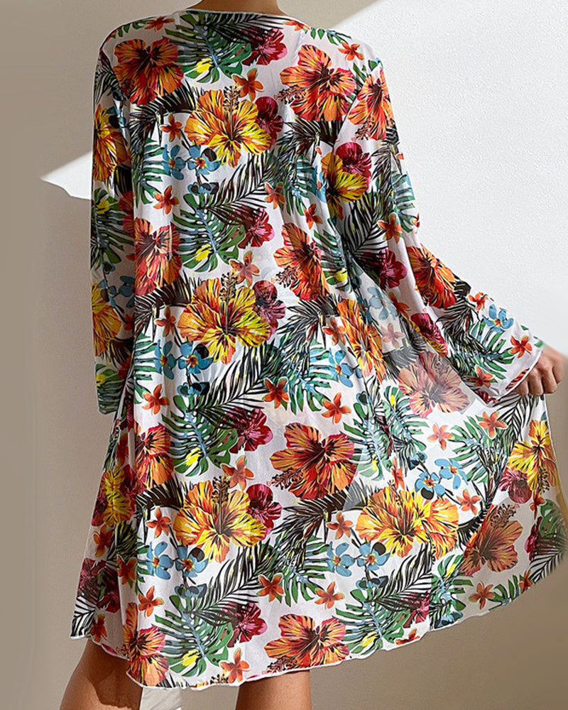 Sandra – Floral Bikini Set