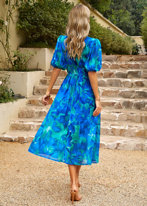 Jean – Floral Smocked Dress