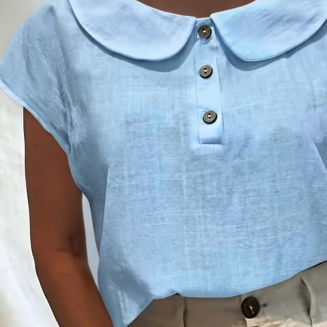 Christine – Lightweight Linen Summer Shirt
