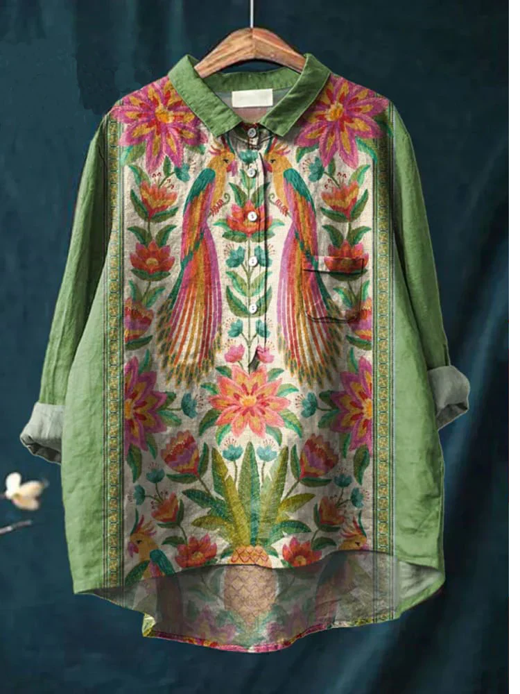 CLAUDINE™ - Serene Art Shirt