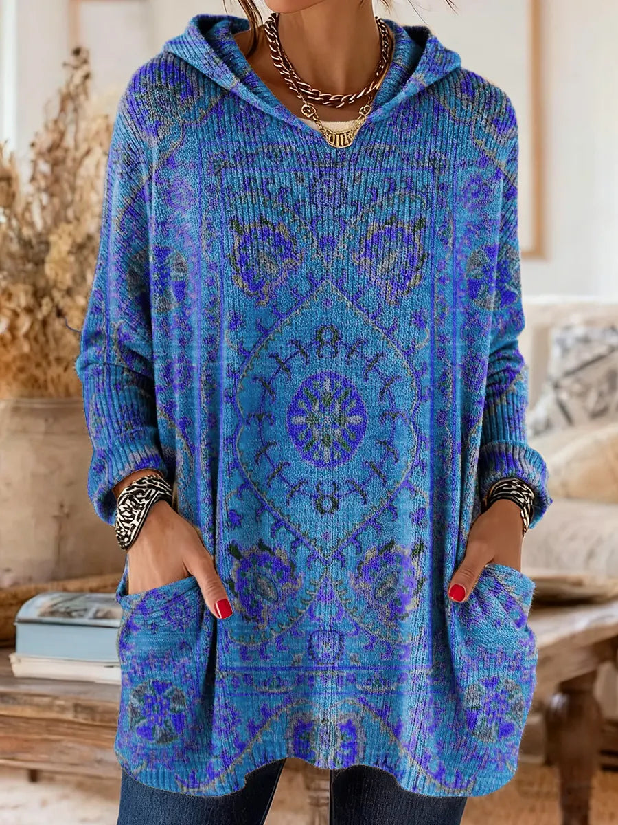 Linda – Retro Hooded Tunic