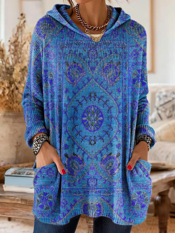Linda – Retro Hooded Tunic
