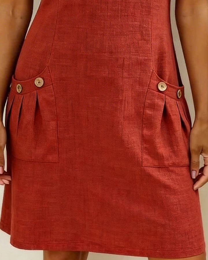 Brenda – Elegant Zip Dress