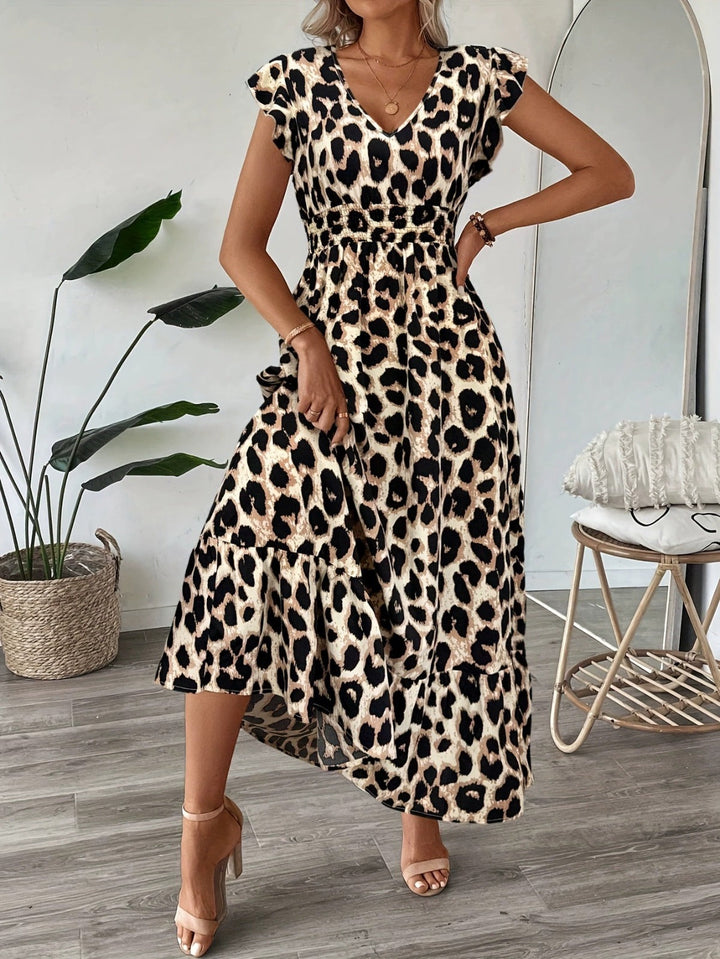Cynthia – Baroque Maxi Dress