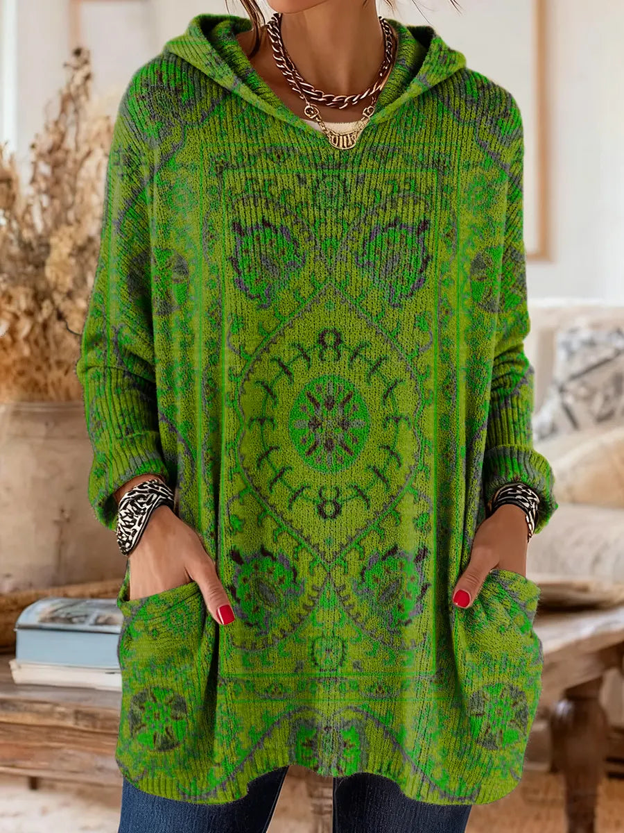 Linda – Retro Hooded Tunic