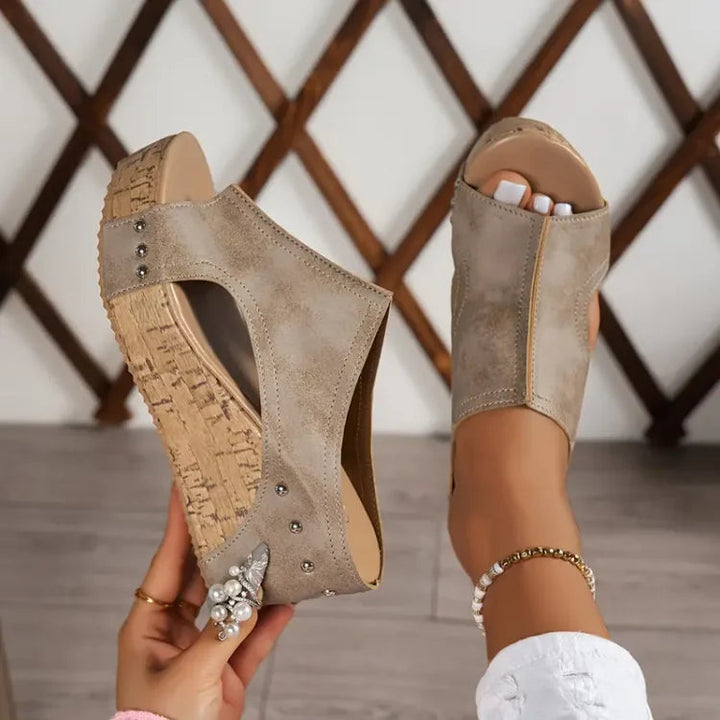 Samantha – Wedge Heel Sandals