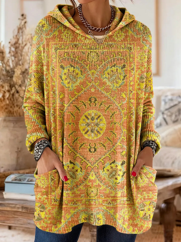 Linda – Retro Hooded Tunic