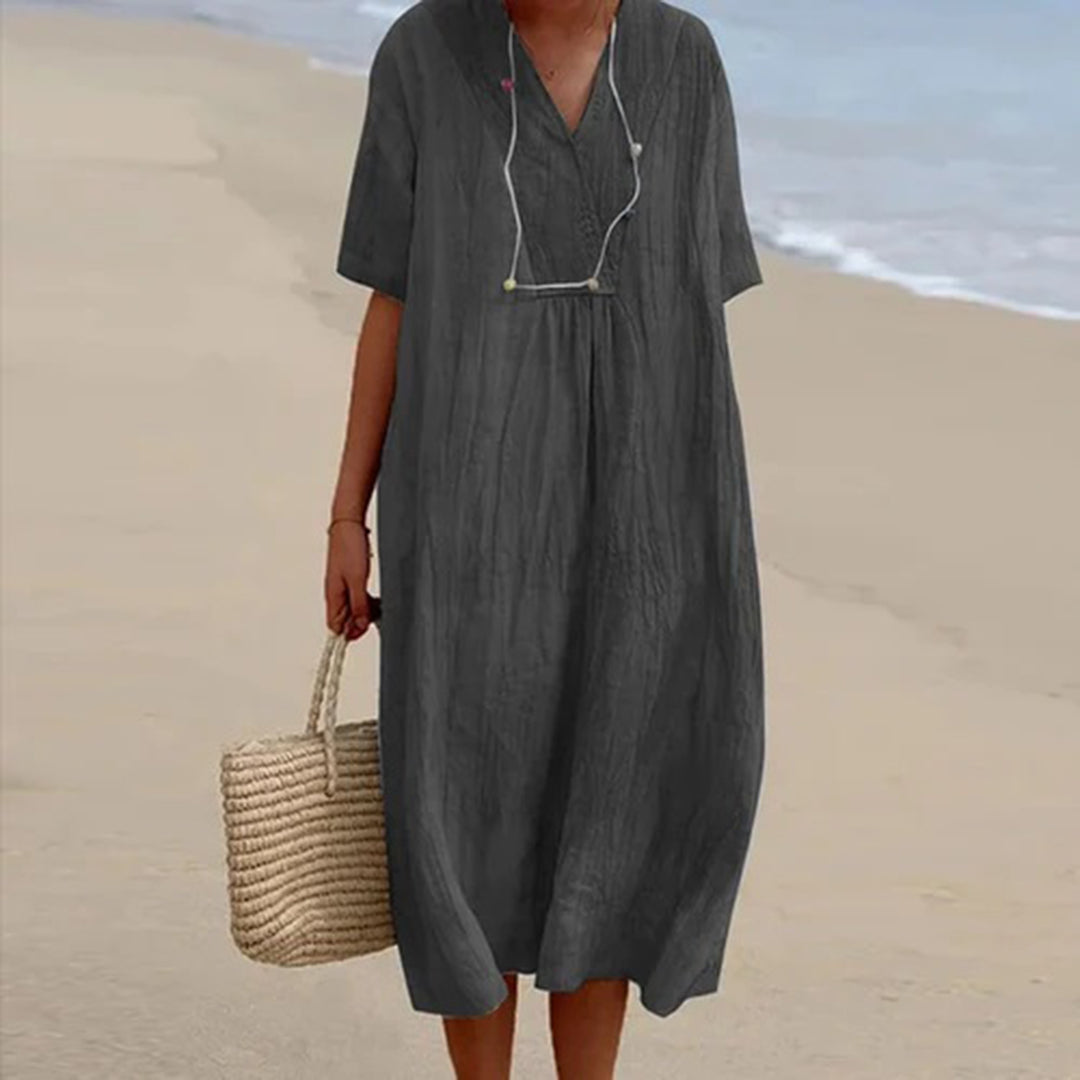 KARINA™ - Relaxed Fit Midi Dress