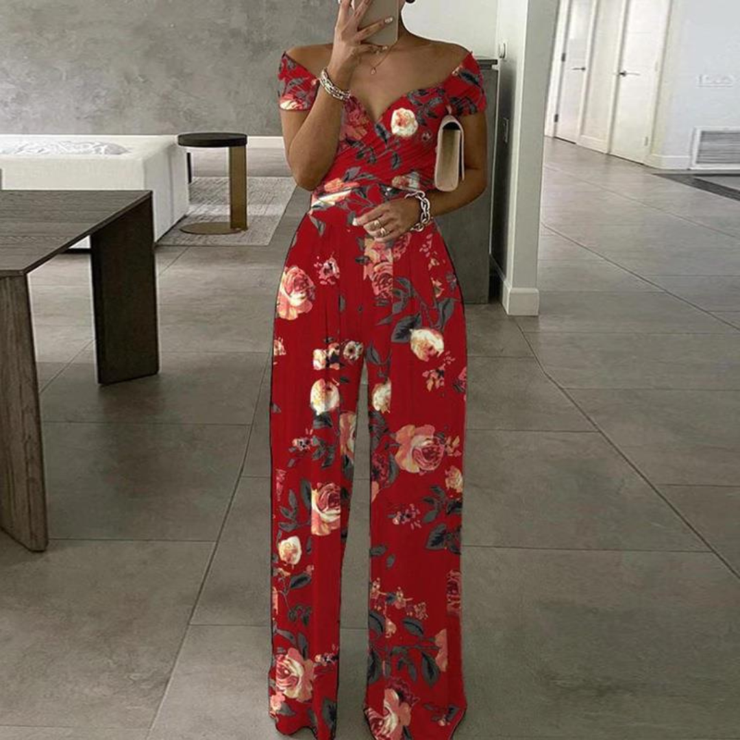 EPIFANY™ – Chic Summer Wide-Leg Jumpsuit