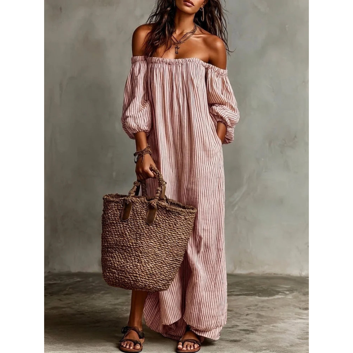 Danielle – Flattering Cotton-Linen Dress