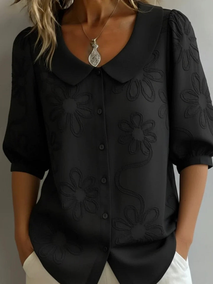 Betty – Light Floral Blouse