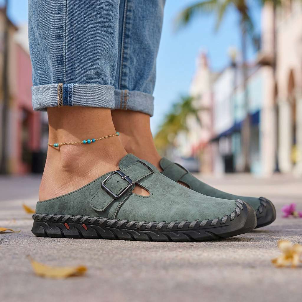 Brenda – Buckle Clogs