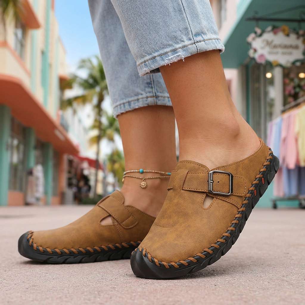 Brenda – Buckle Clogs