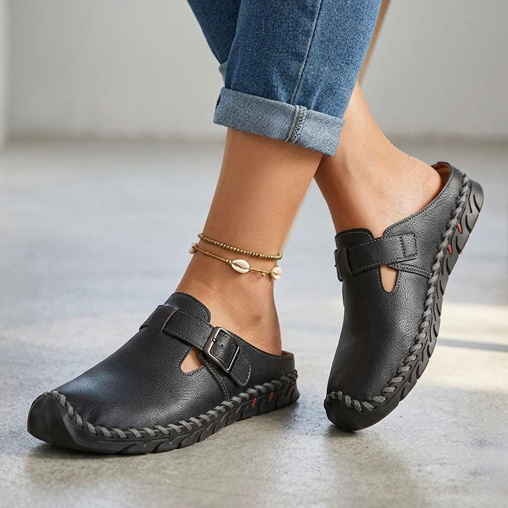 Brenda – Buckle Clogs