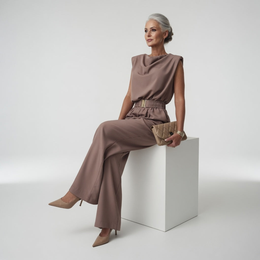Isabella – Elegant Stretch Jumpsuit