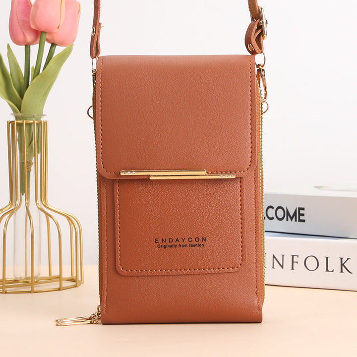 ELIZA™ - Women’s Touch Screen Mobile Phone Messenger Bag