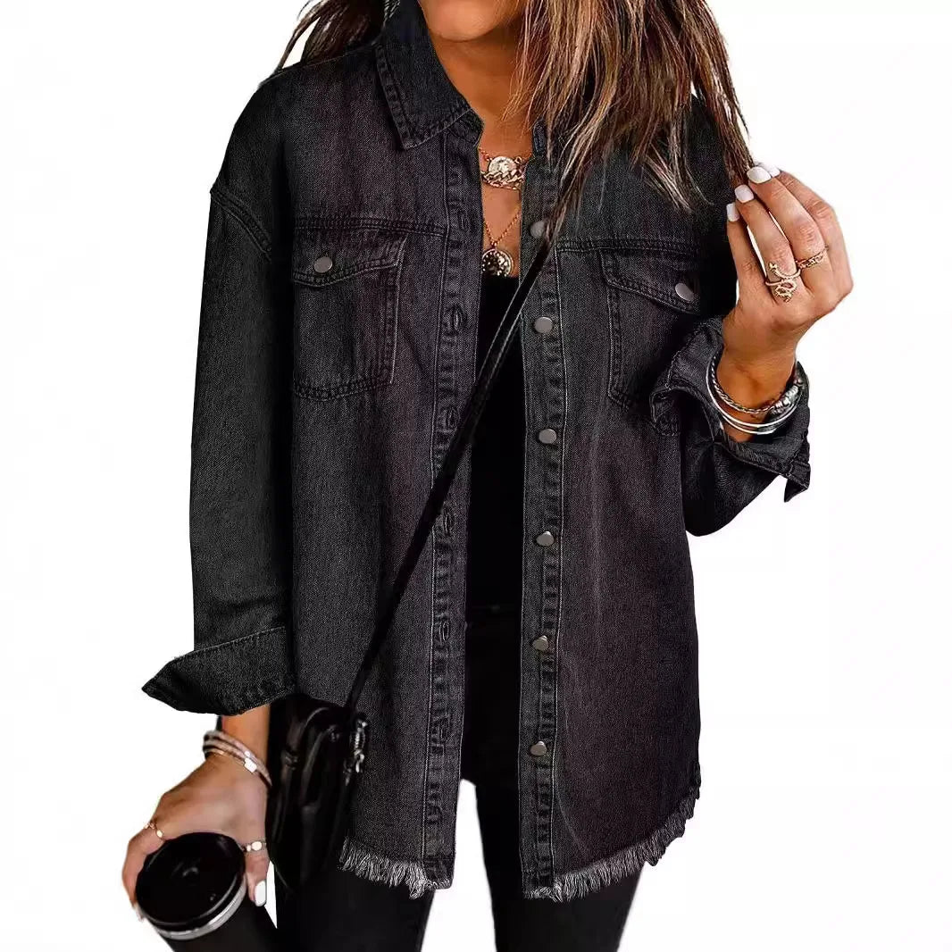 Lauren – Women's Denim Shirt Jacket