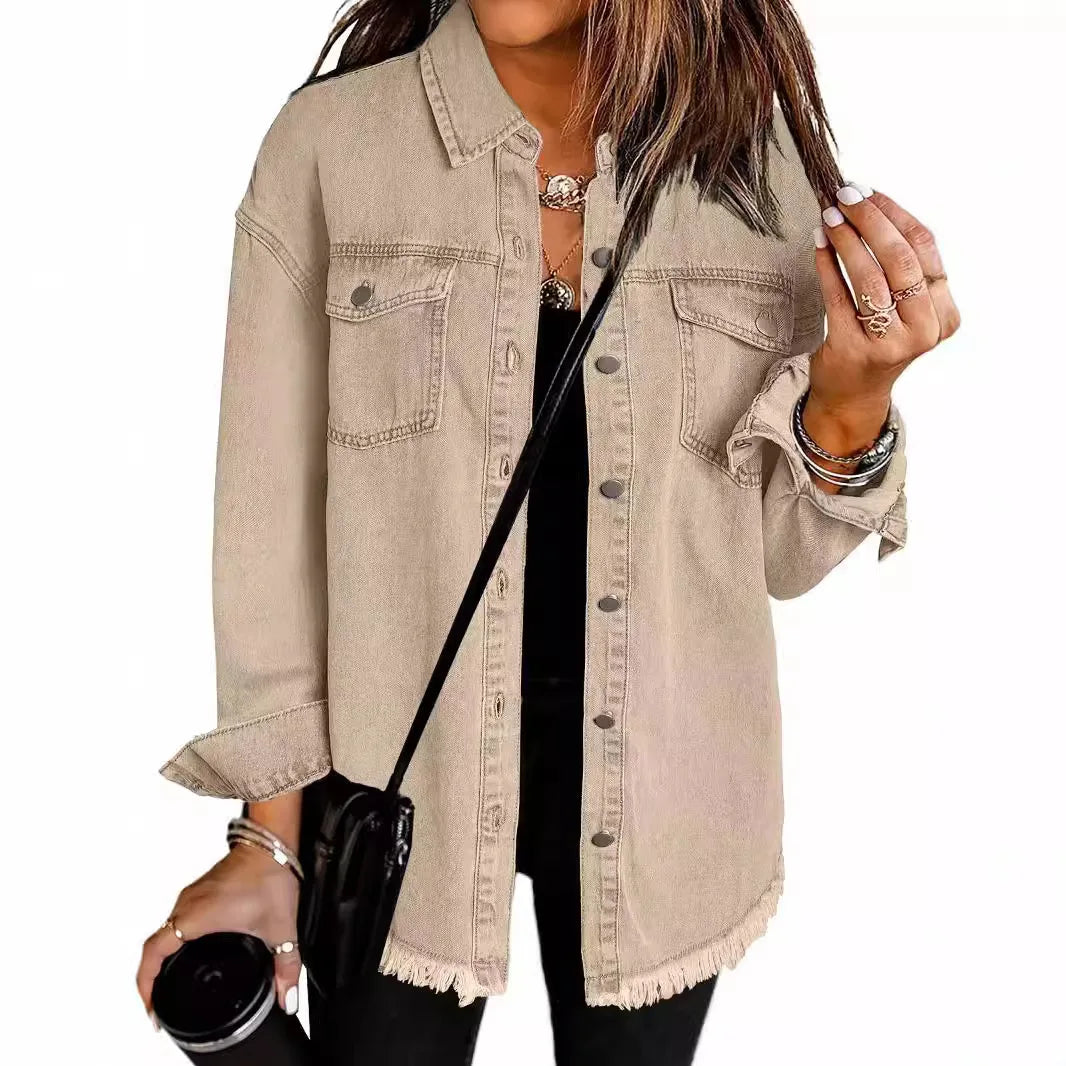 Lauren – Women's Denim Shirt Jacket