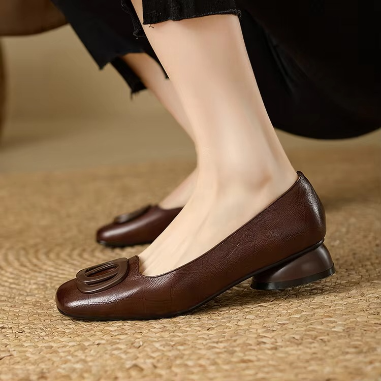 Aria – Square Toe Ballet Flats