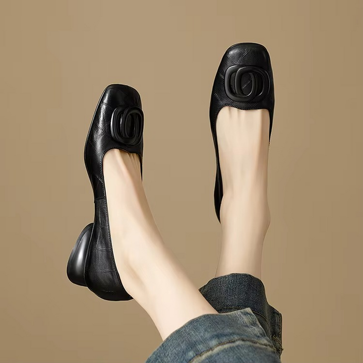 Aria – Square Toe Ballet Flats