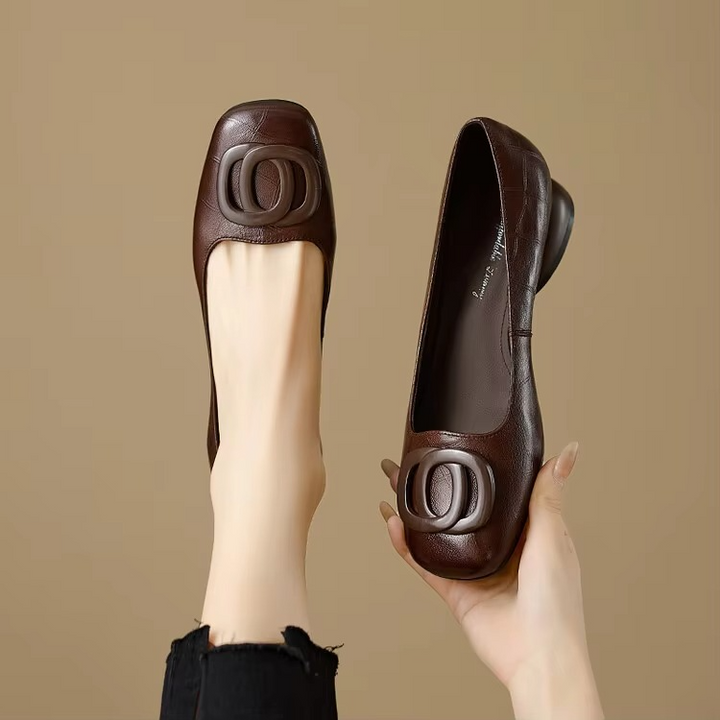 Aria – Square Toe Ballet Flats