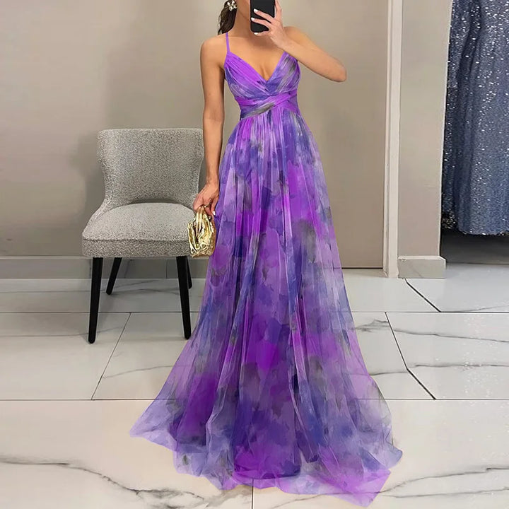 Christine – Floral Maxi Dress