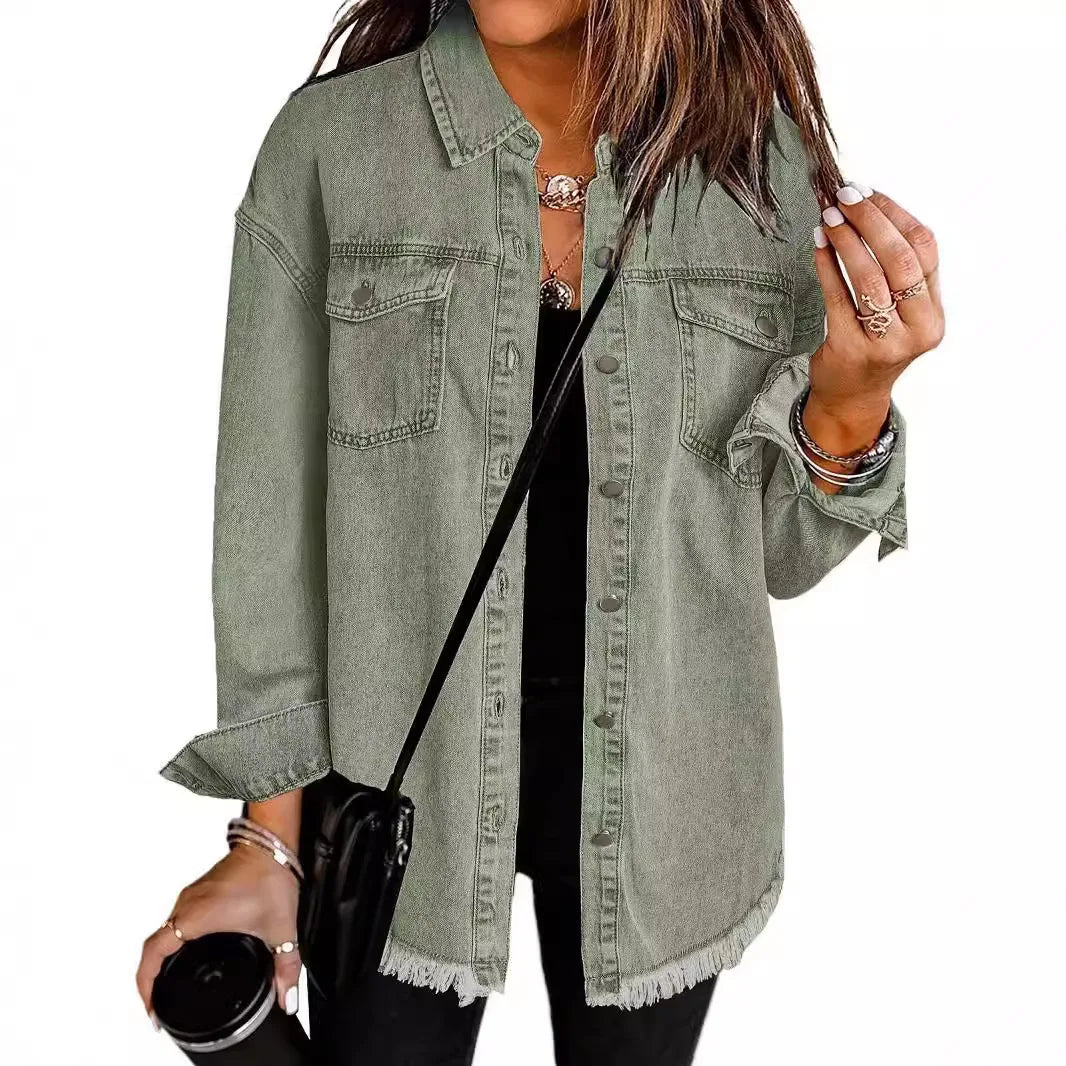 Lauren – Women's Denim Shirt Jacket