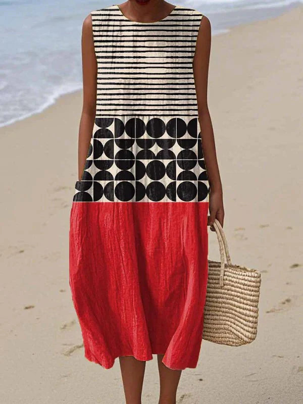 Cheryl – Lightweight Sleeveless Summer Dress