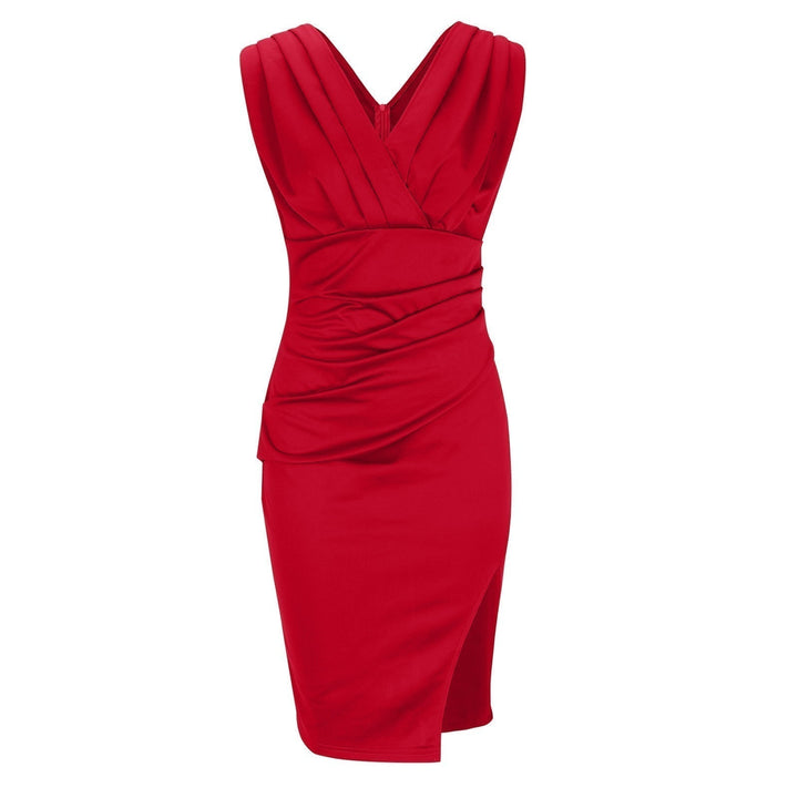 Joan – Elegant Draped Dress