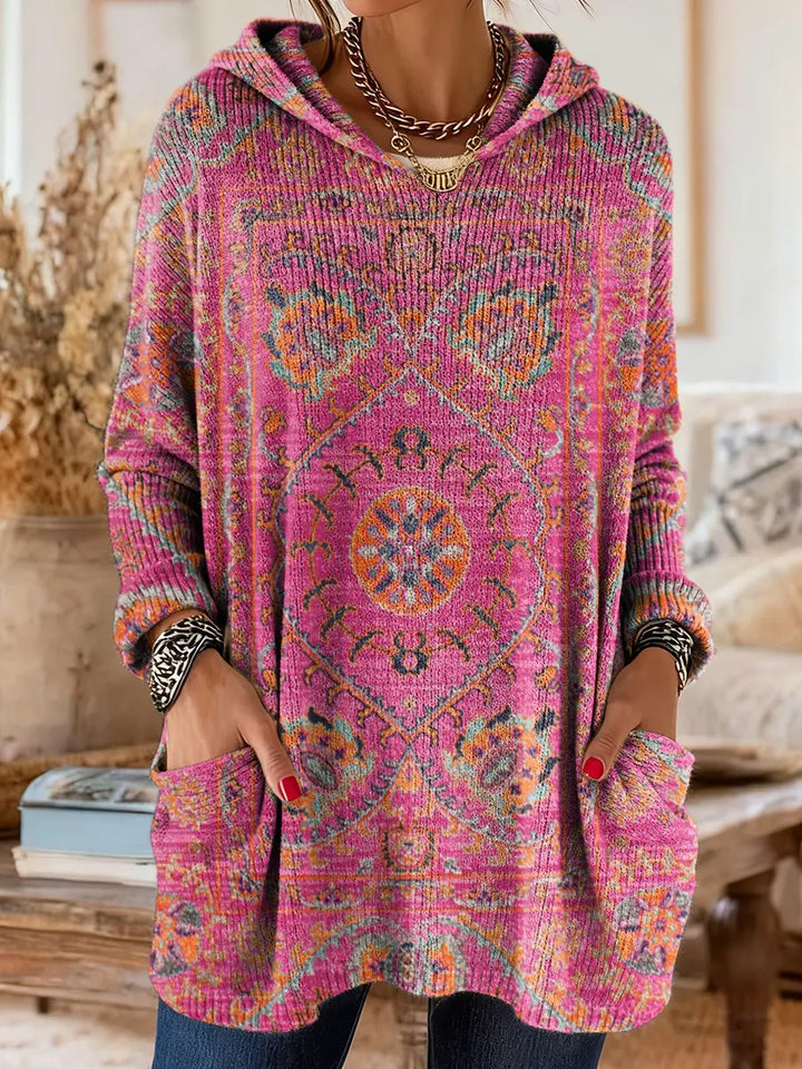 Linda – Retro Hooded Tunic