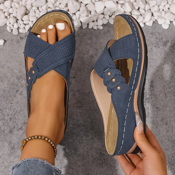Michelle – Orthopedic Wedge Sandals