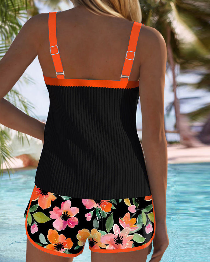 Katherine – Elegant Two-Piece Tankini Set