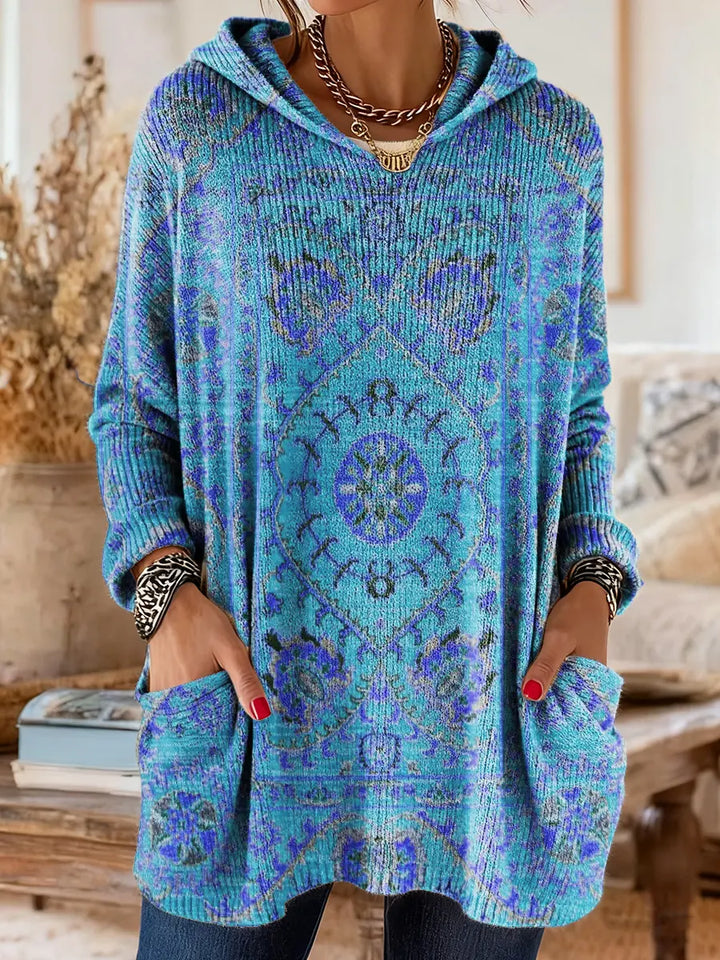 Linda – Retro Hooded Tunic