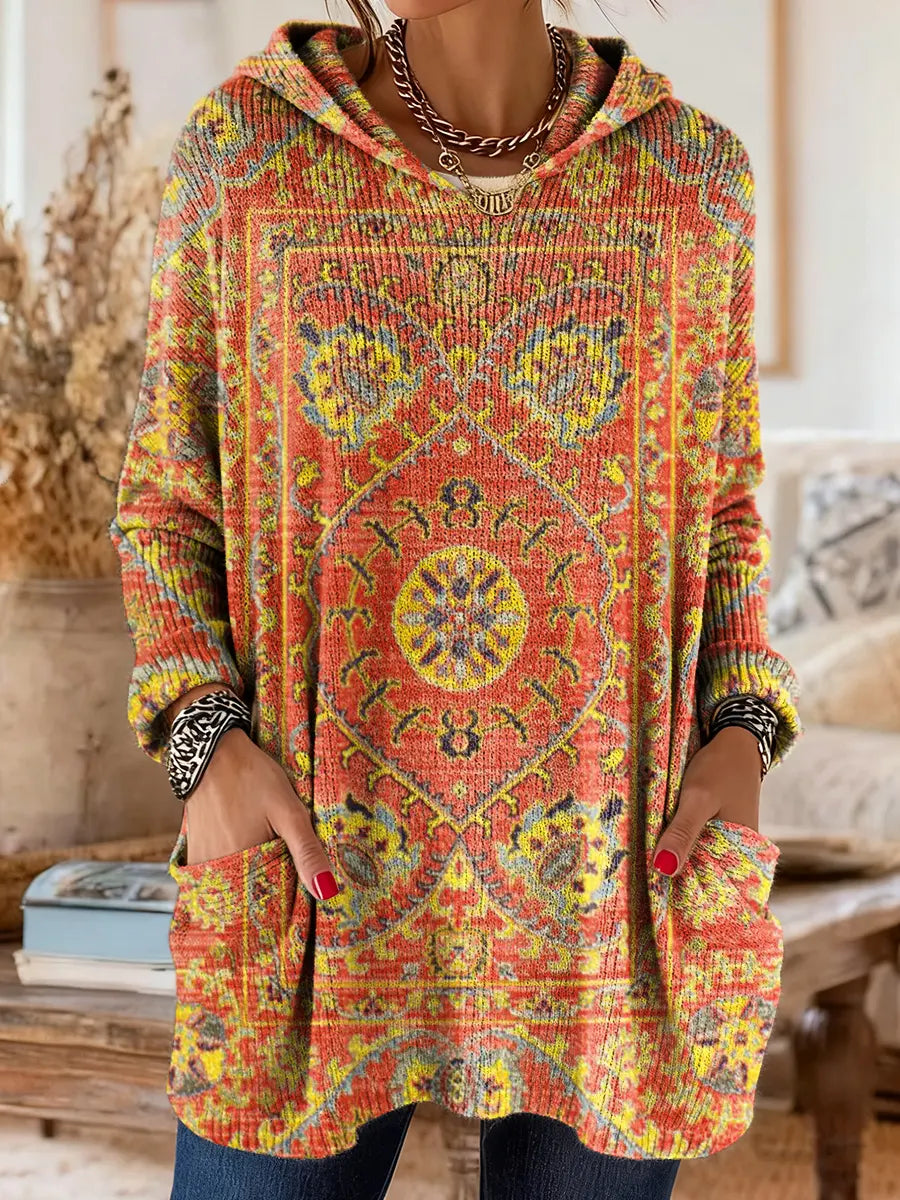 Linda – Retro Hooded Tunic