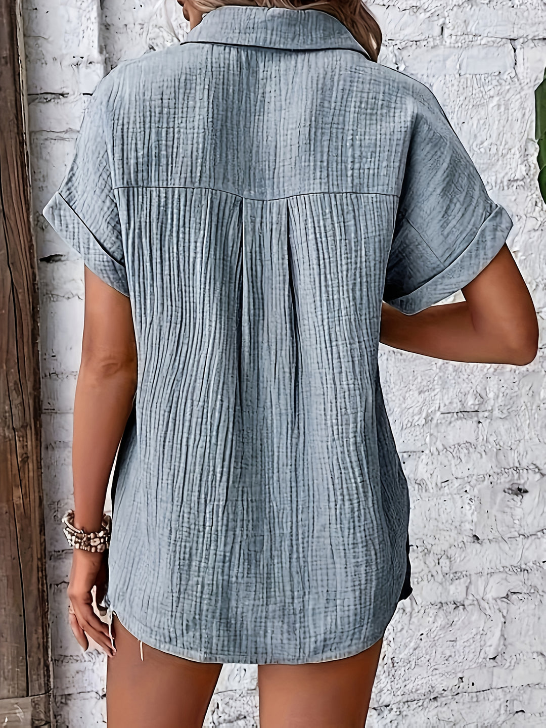 Angela – Women's Collared Casual Shirt